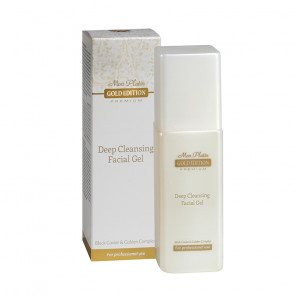 Очищающий гель для лица с экстрактом черной икры и золотом Mon Platin Gold Edition Premium Gold edition deep cleansing facial gel